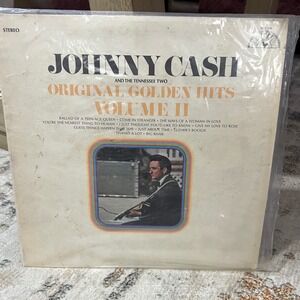 Johnny Cash Original Golden Hits Volume II Sun 101 Vinyl LP Tennessee Two Stereo